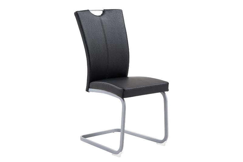 Picture of EDAN High Back Dining Chair with Powder Coating Base (Elegant Black)