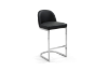Picture of KALAY 27" Height Bar Stool with Chromed Finish Base (Black)  