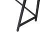 Picture of EMMI 100 Dual-Tier Office Desk with Shelf (Black)