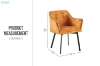 Picture of TAMPA Arm Dining Chair (Caramel) - Each