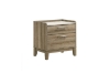 Picture of MESSINA  Bedroom Combo Set in Queen Size (Light Brown) - 3PC Combo