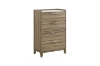 Picture of MESSINA Bedroom Combo Set in Queen Size (Light Brown) - 5PC Combo