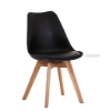 Picture of TULIP Dining Set (Black) - 39.4" Table with 2 Chairs