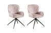 Picture of DUMBO 360° Swivel Dining Chair (Taupe) - 2 Chairs in 1 Carton
