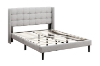 Picture of SONOMA Fabric Bed Frame (Light Grey) - Double
