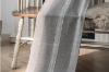 Picture of 376-009 Jacquard Geometric Pattern Table Runner/Bed Runner (Grey) - 78.5"x13"
