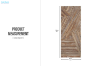 Picture of 650-022 19.5"x55" Large Teak Root Home Wall Decor - Linear Wall Art