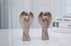Picture of Guardian Angel Sandstone-Look Figurine - Angel A