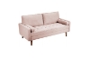 Picture of HAROLD Fabric Sofa Range (Pink) - Loveseat+Sofa Set