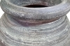 Picture of 650-002 Terracotta Vase (Grey) - 10"x14"