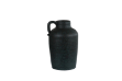 Picture of 363-014 One-handled Speckled Dark Olive Green Ceramic Vase