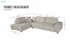 Picture of ELMSFORD Sectional Sofa Range - Chaise Facing Right