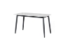 Picture of MIKASA 47" Sintered Stone Top 5PC Dining Set (Grey Table + 4 Light Grey Chairs)