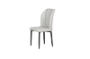 Picture of MIKASA 47" Sintered Stone Top 5PC Dining Set (Grey Table + 4 Light Grey Chairs)