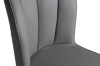 Picture of MIKASA 47" Sintered Stone Top 5PC Dining Set (Crisp-White Table + 4 Dark Grey Chairs)