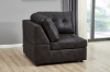 Picture of AUSTEN Foil-Printed Fabric Modular Sectional Sofa Range - 4PC Combo Set (Armlessx2 + Arm Facing Leftx1 + Arm Facing Rightx1)