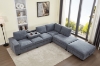 Picture of OSAKA Sectional Sofa (Grey) - Storage Ottoman Only